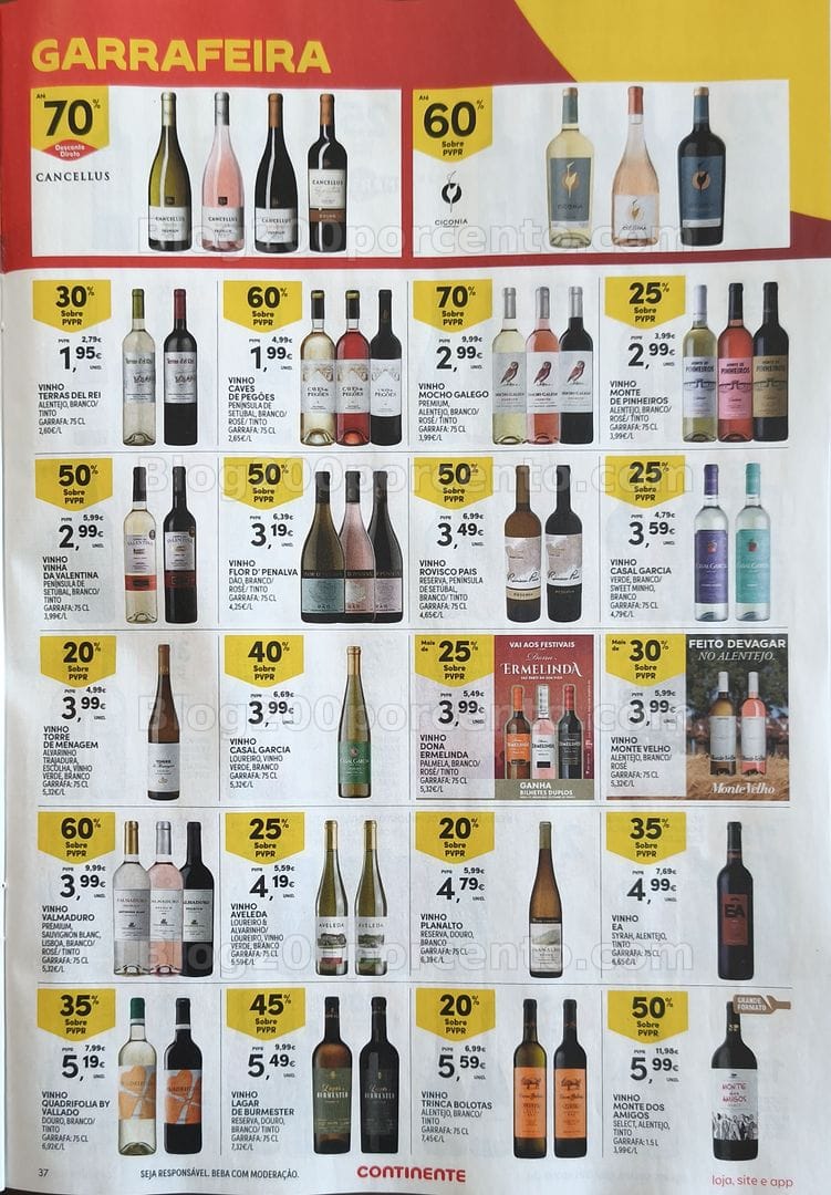 Antevisão Folheto CONTINENTE Promoções de 7 a 13 julho
